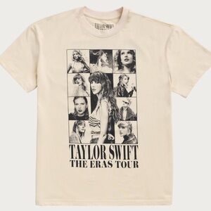 XXL Cream Eras Tour 2023 Shirt - American Dates
